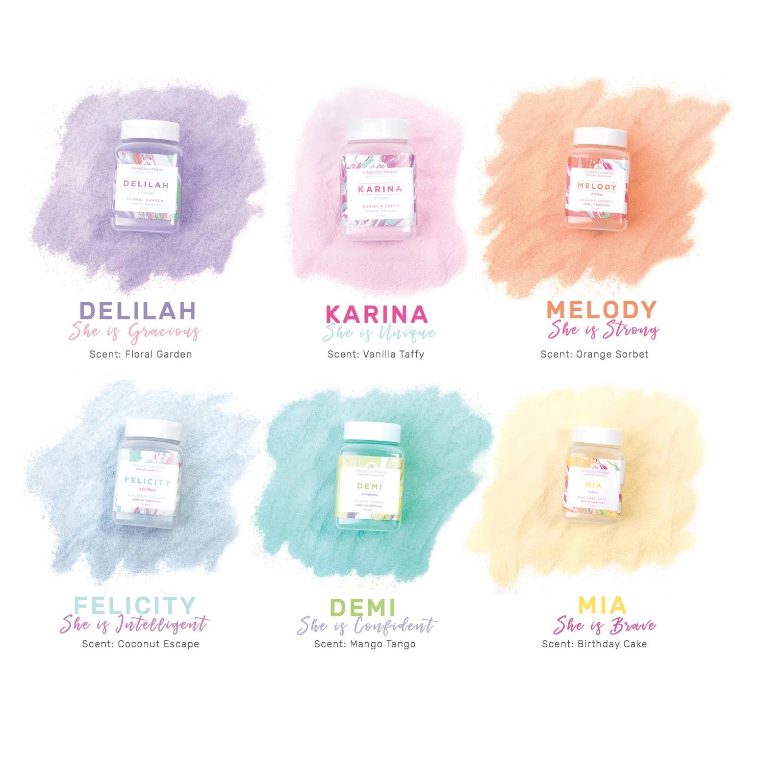 Get Your Fun Wellness with Honestly Margo Vanilla Taffy Karina Bubble Fizz Bath Powder
