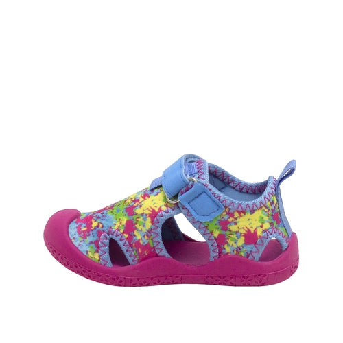 Hot! Robeez Light Blue Kaleidoscope Tie - Dye Water Shoes