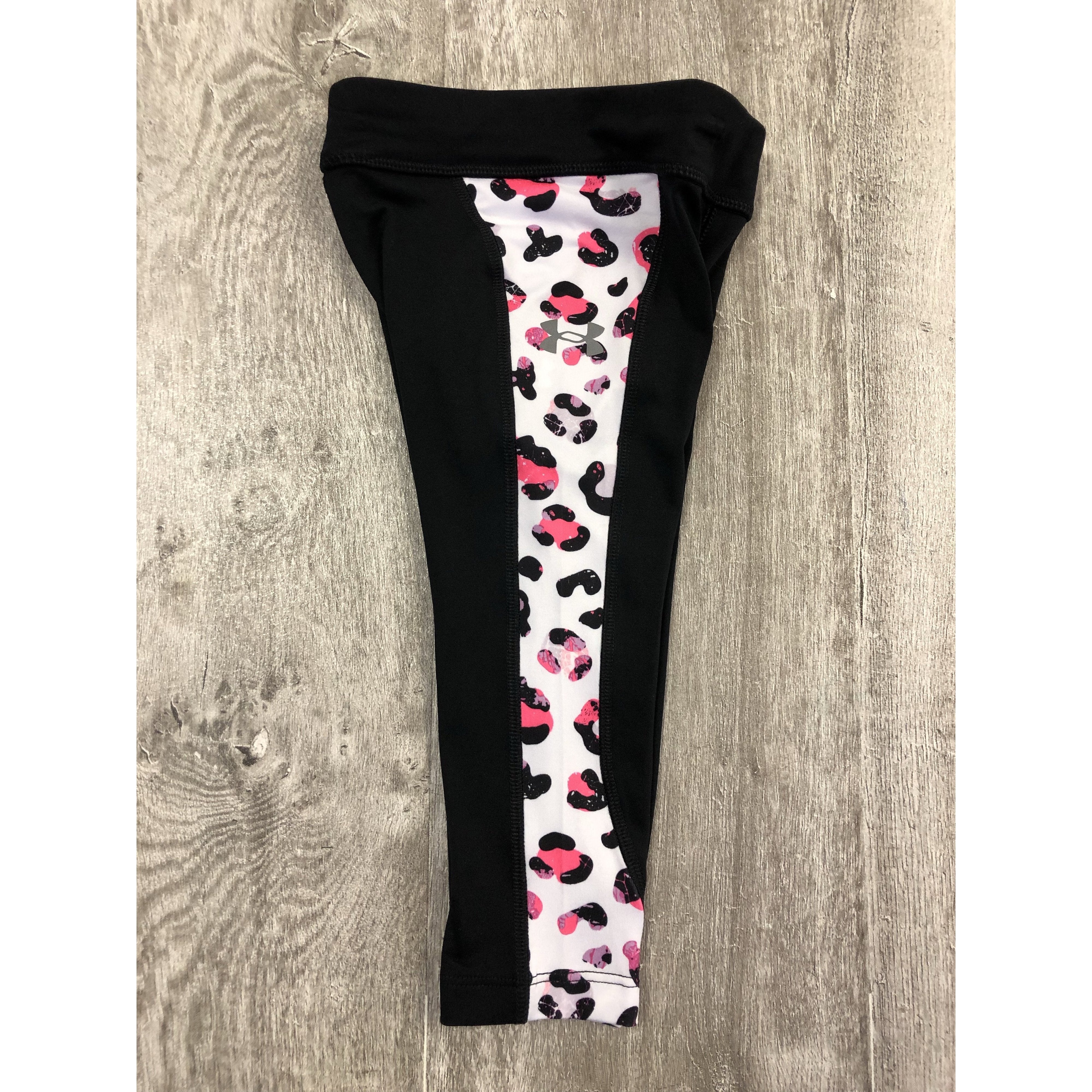 Under Armour Girls' Stylish Black Young Wild Leggings