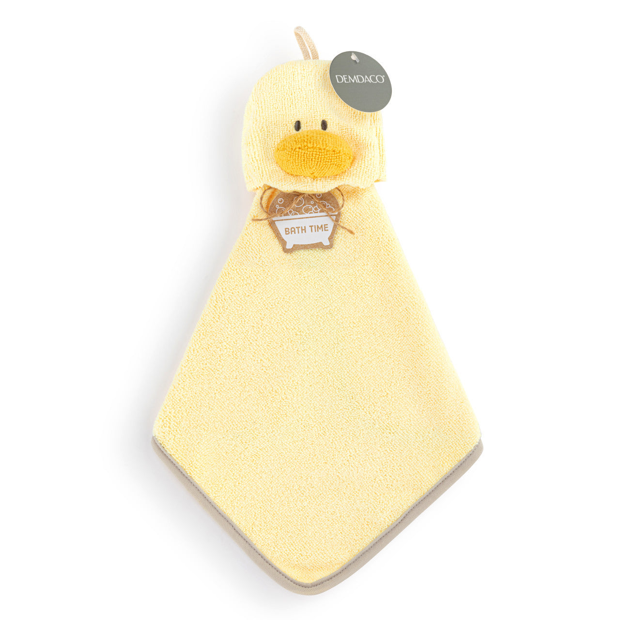 Hot Deal! Demdaco Love to Play Collection Sudzie Bath Time Duck Washcloth