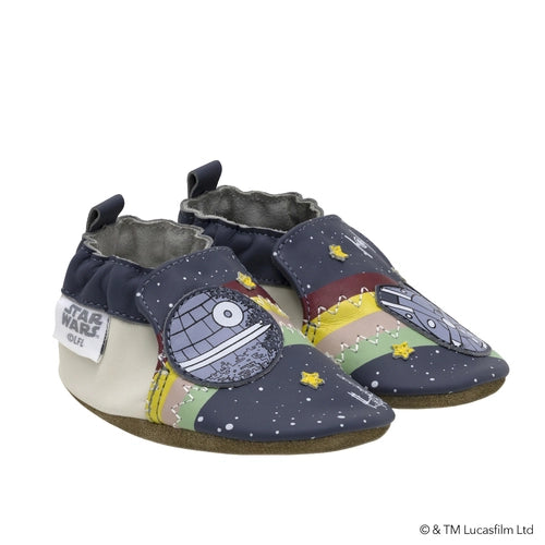 Robeez Star Wars™ Dark Blue Soft Soles - Rule the Galaxy, Limited Offer