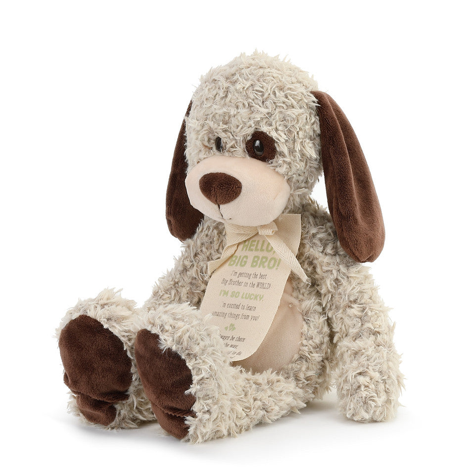 Hot Deal! Demdaco Big Brother Plush Puppy - A Heartwarming Gift from the New Kid