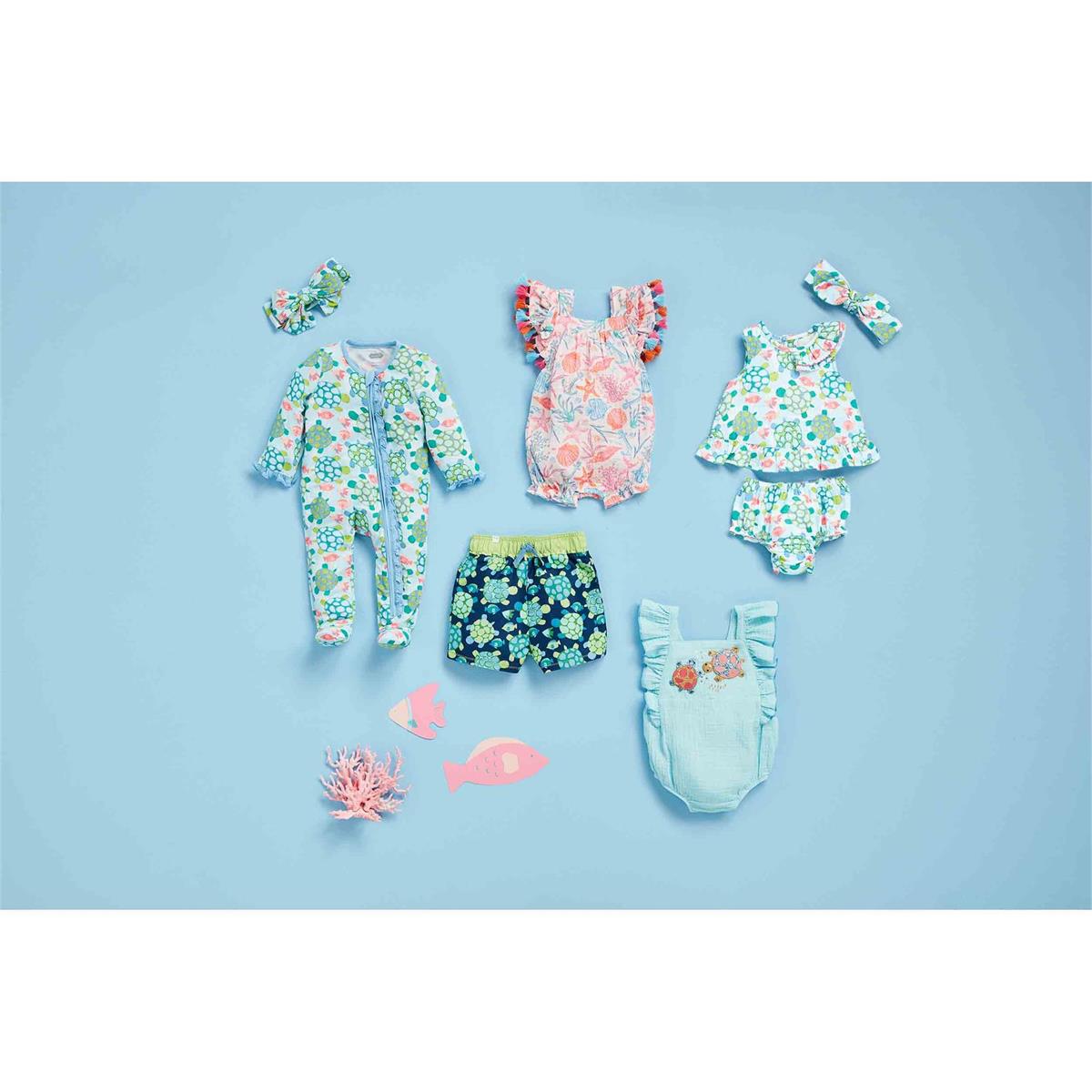 Mud Pie Sparkling Turtle Bubble Romper - Exclusive Offer