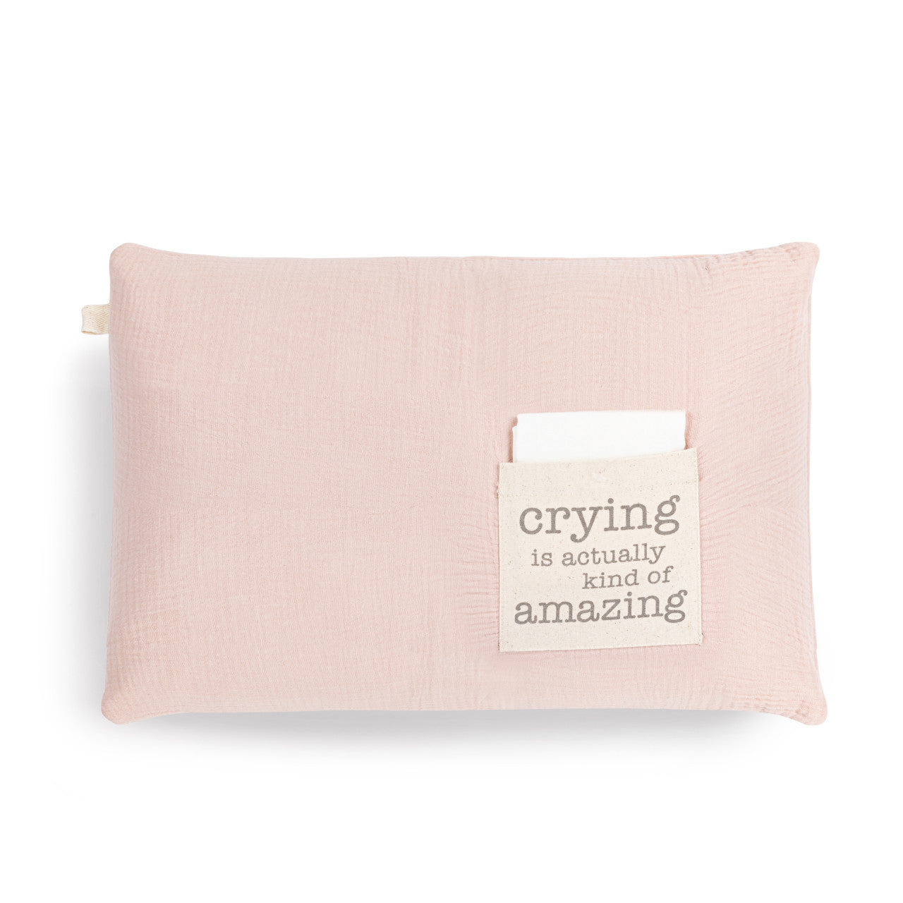 Demdaco Super Soft Cry Pillow - Embrace the Power of Crying