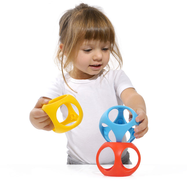 Fat Brain Moluk Oibo Sensory Toys Set of 3 - Perfect Fun for Babies and Kids of All Ages
