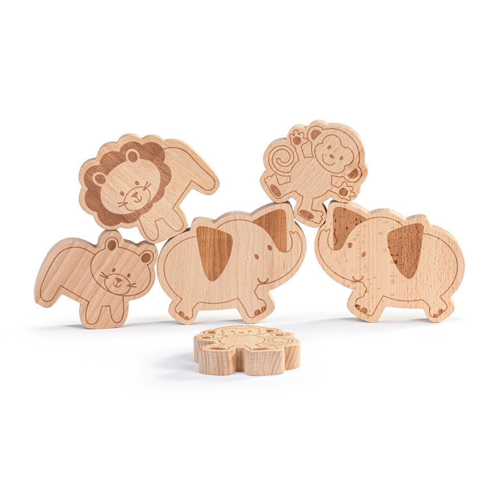 Demdaco Noah's Ark Educational Stacking Blocks for Kids