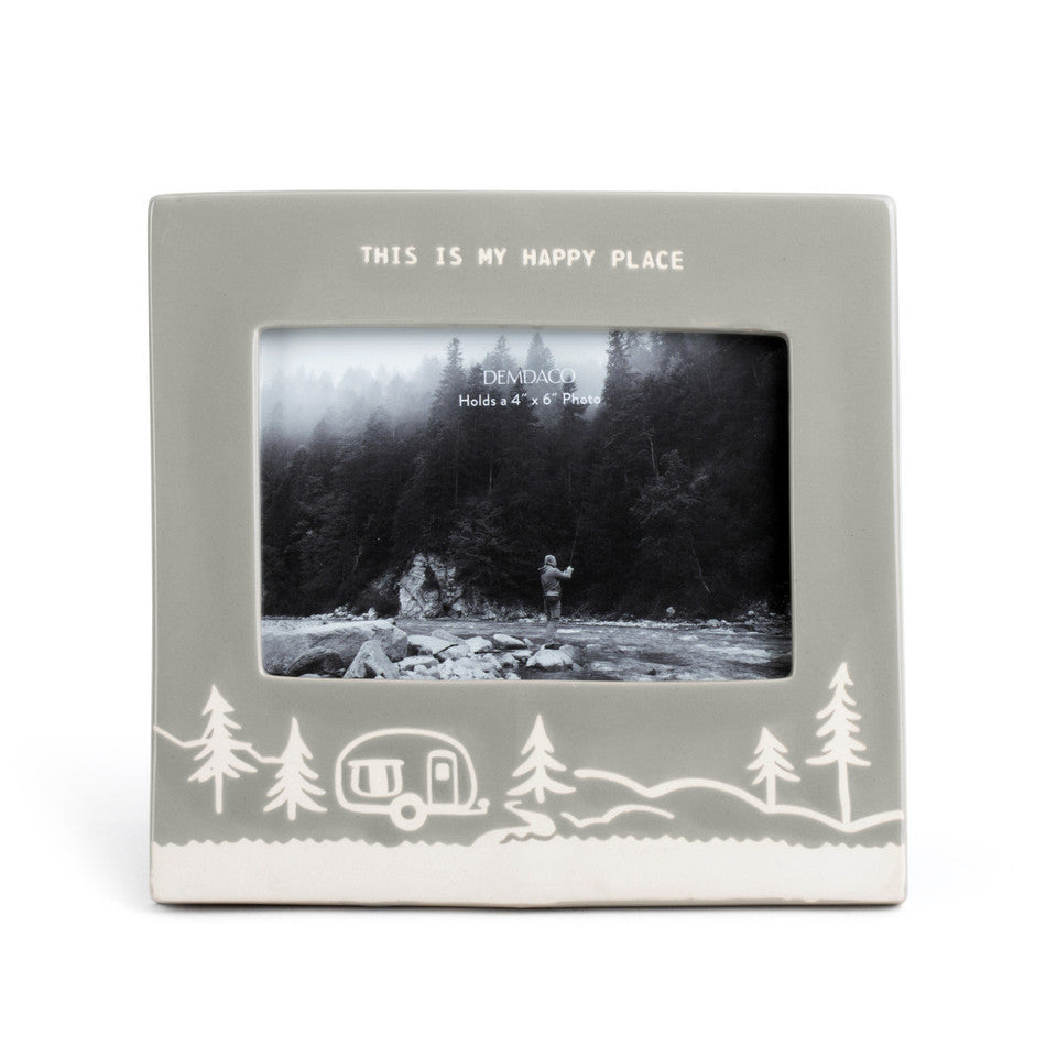 Demdaco's Must - Have Lake Frame: Ideal Gift for Travel Lovers