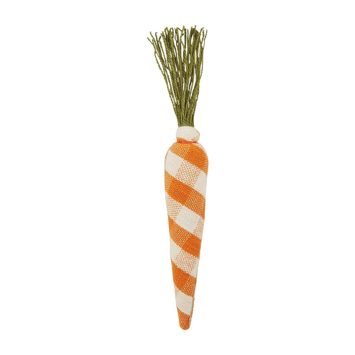 Hot Sale! Mud Pie Easter Decorative Cotton Carrots with Jute Fronds