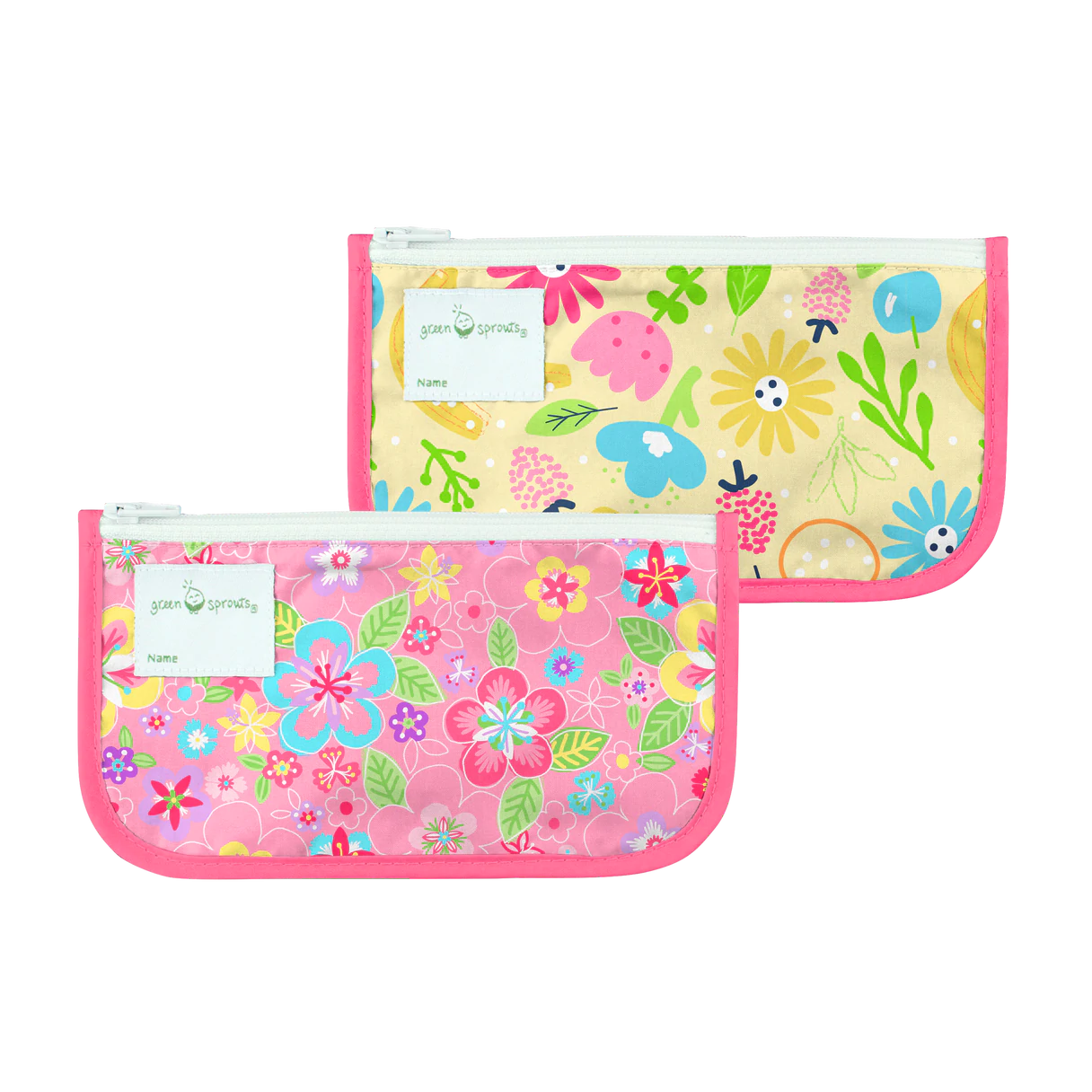 2-Pack Reusable Snack Bags: Safe, Convenient & Eco-Friendly