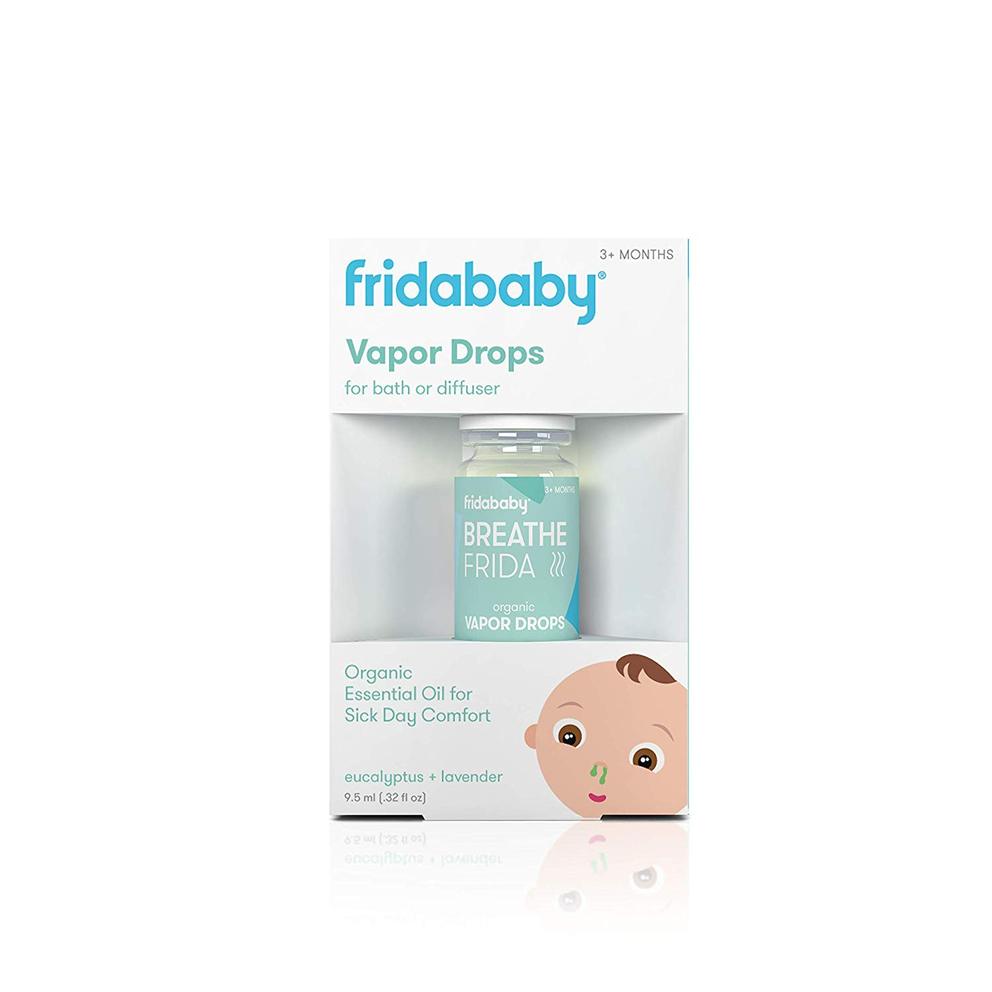 FridaBaby BreathFrida Vapor Bath Drops - Organic Comfort for Cold & Flu Season