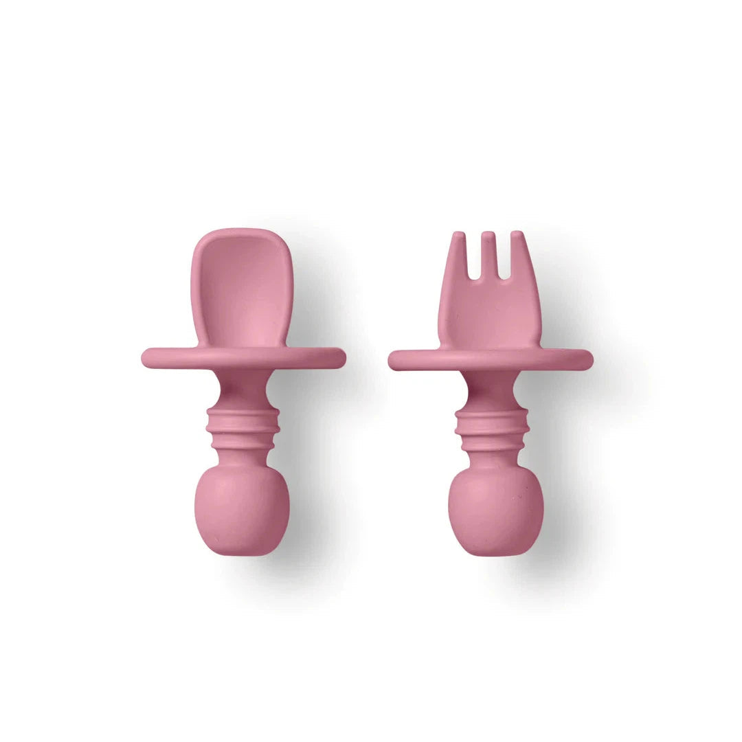Hot Sale! Saro Blossom Anti - Choking Training Utensil Set for Babies