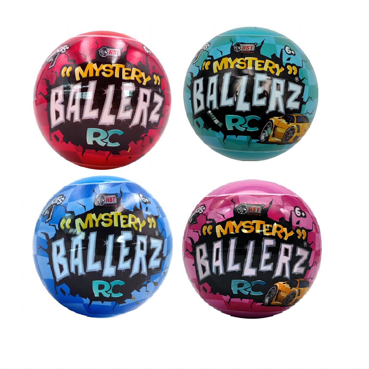 Exciting HST Mystery Ballerz Rechargeable Remote Control Car with Watch Band