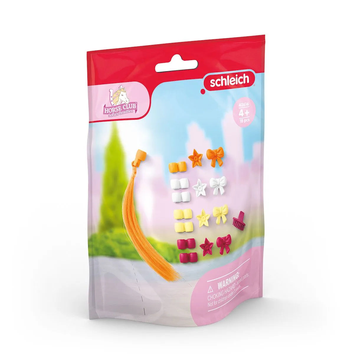 Schleich Horse Club: Stylish Horse Hair Clip Accessories for Endless Decorating
