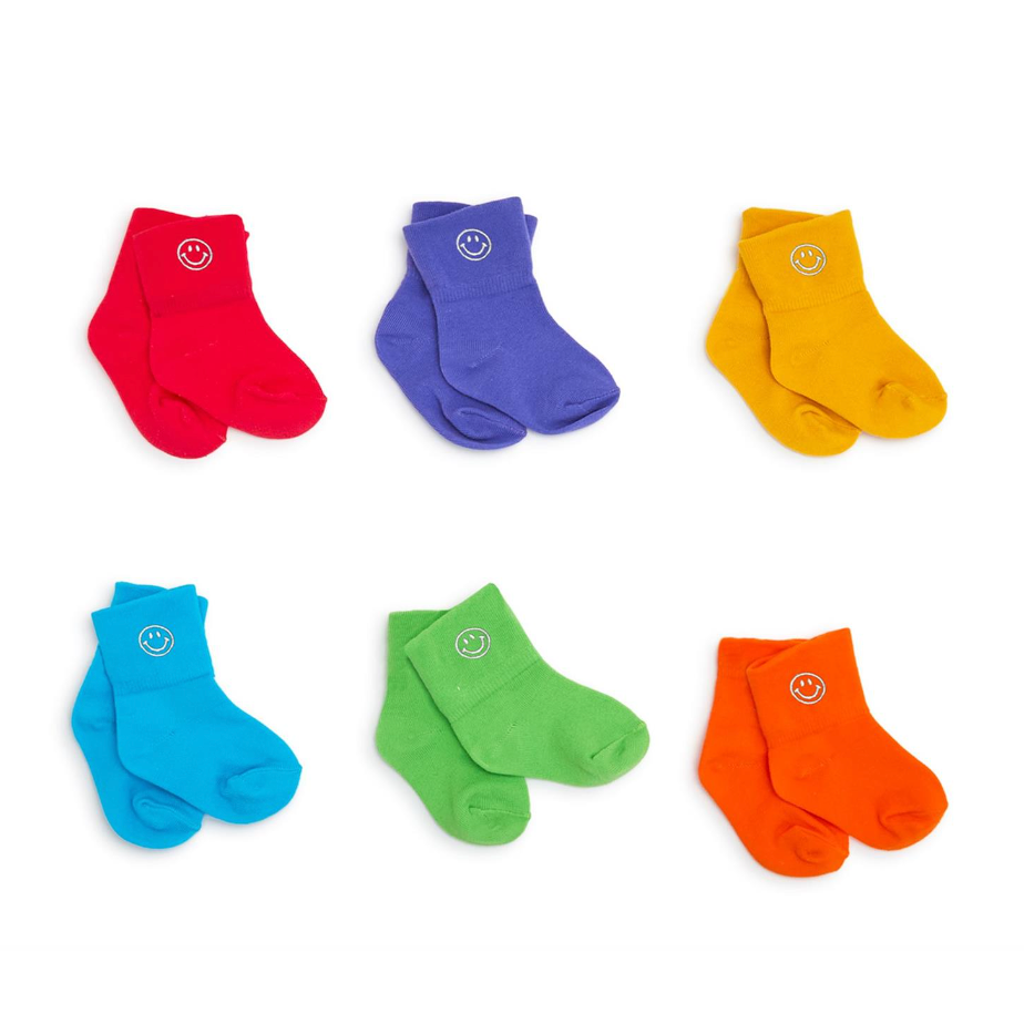 Happiest 3-Pack Baby Socks Set - Gift Box Included