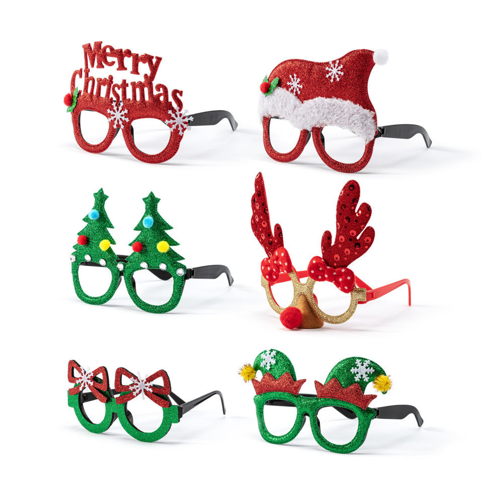 Hot Sale! Demdaco Playful Merry Christmas Themed Eyeglasses for Festive Fun