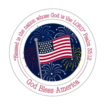 Fruit-Full Kids Patriotic Plate - Ideal for Celebrations