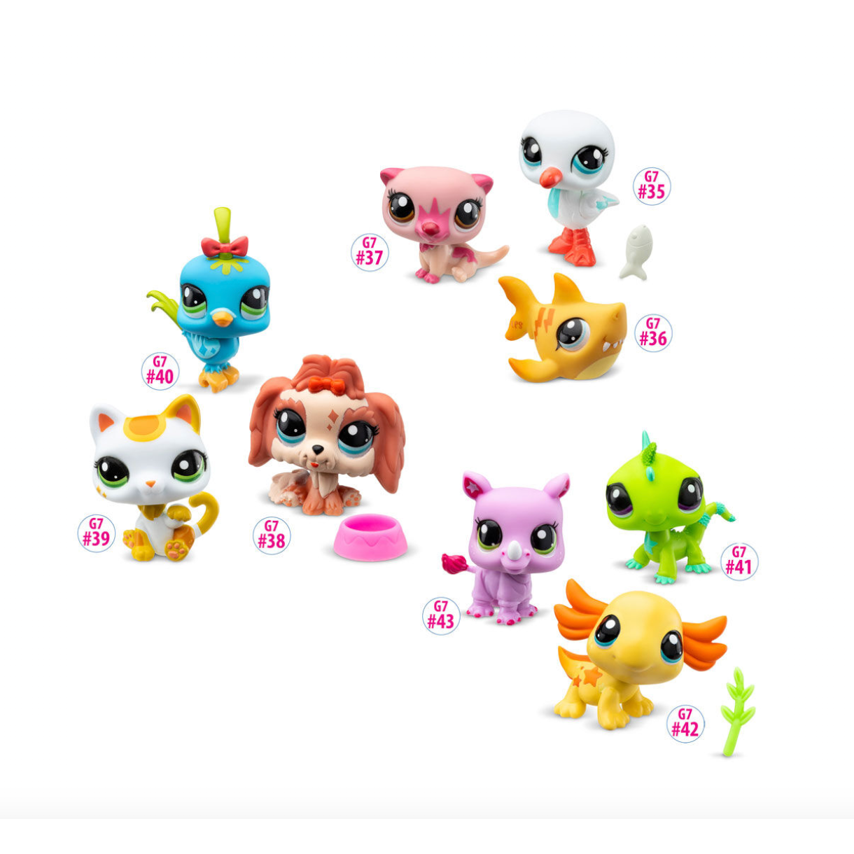 Hot Deal: Schylling Littlest Pet Shop Series 1 Trio of Collectible Bobblin' Head Pets