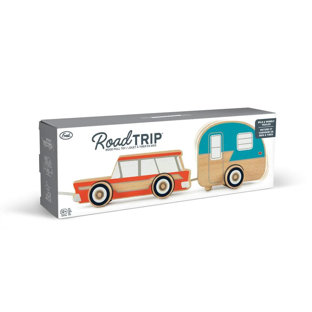Hot Deal! Fred's Retro Road Trip Camper Pull Toy for Toddlers