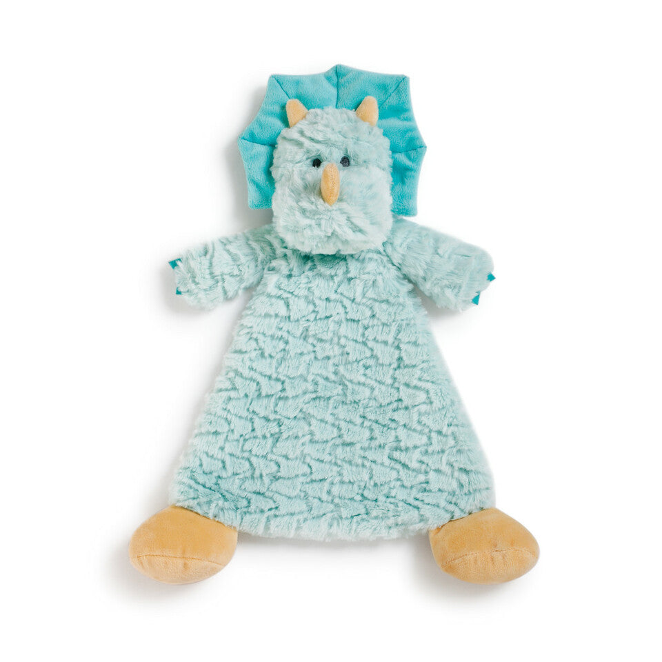 Demdaco Soft Rattle Blanket with Darcy Dinosaur Design