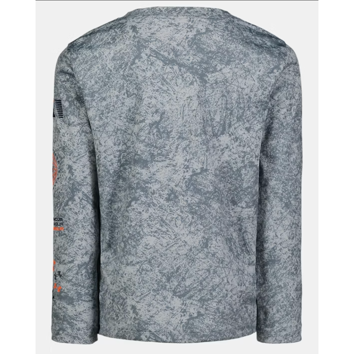 Under Armour Boys' Long Sleeve Printed Tee - Gravel (Hot Deal)