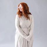 Kyte Baby Women's Comfortable Lounge Robe - Ideal for Pregnancy & Postpartum