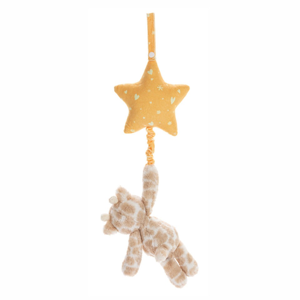Hot! Demdaco Giraffe Musical Pull Toy