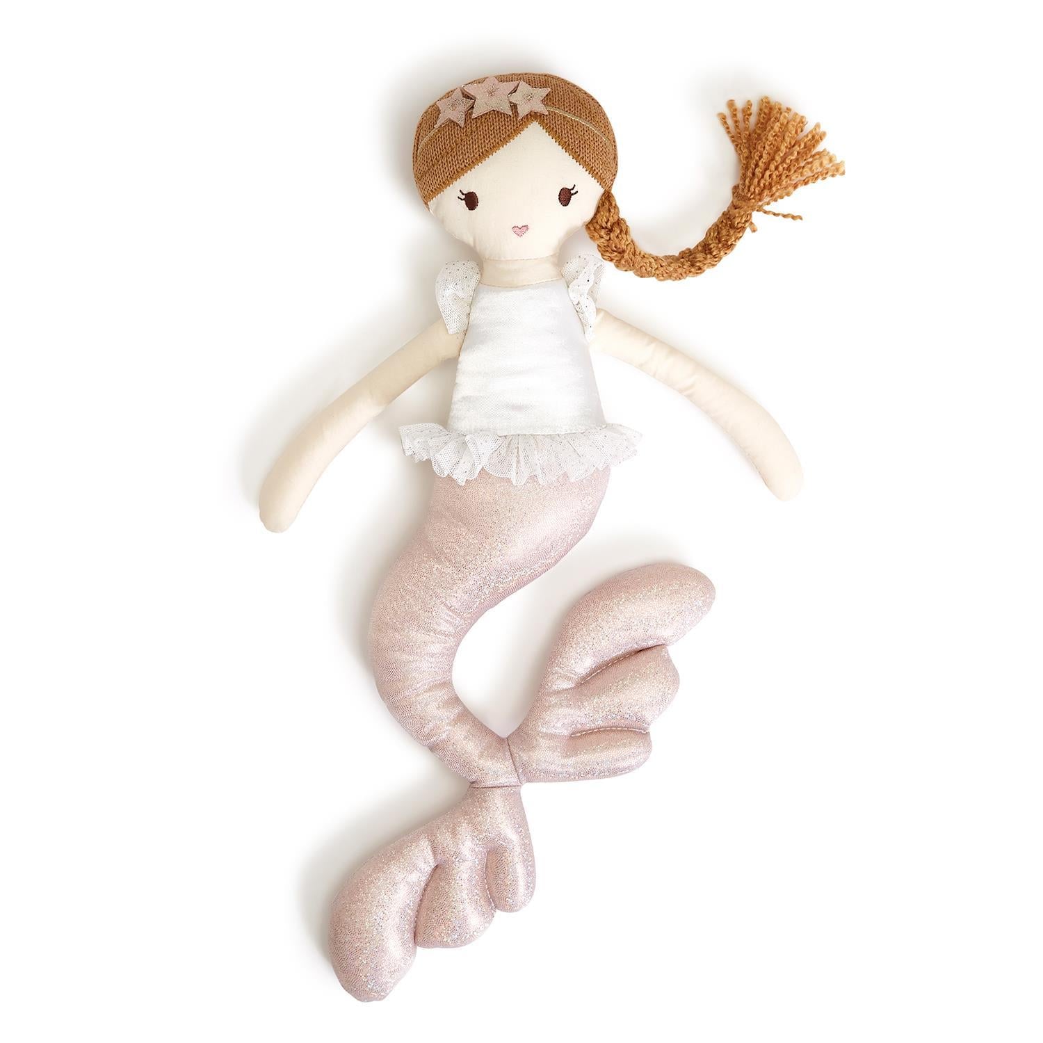 Hot! Hand-Crafted Mermaid Doll - Cupcakes & Cartwheels