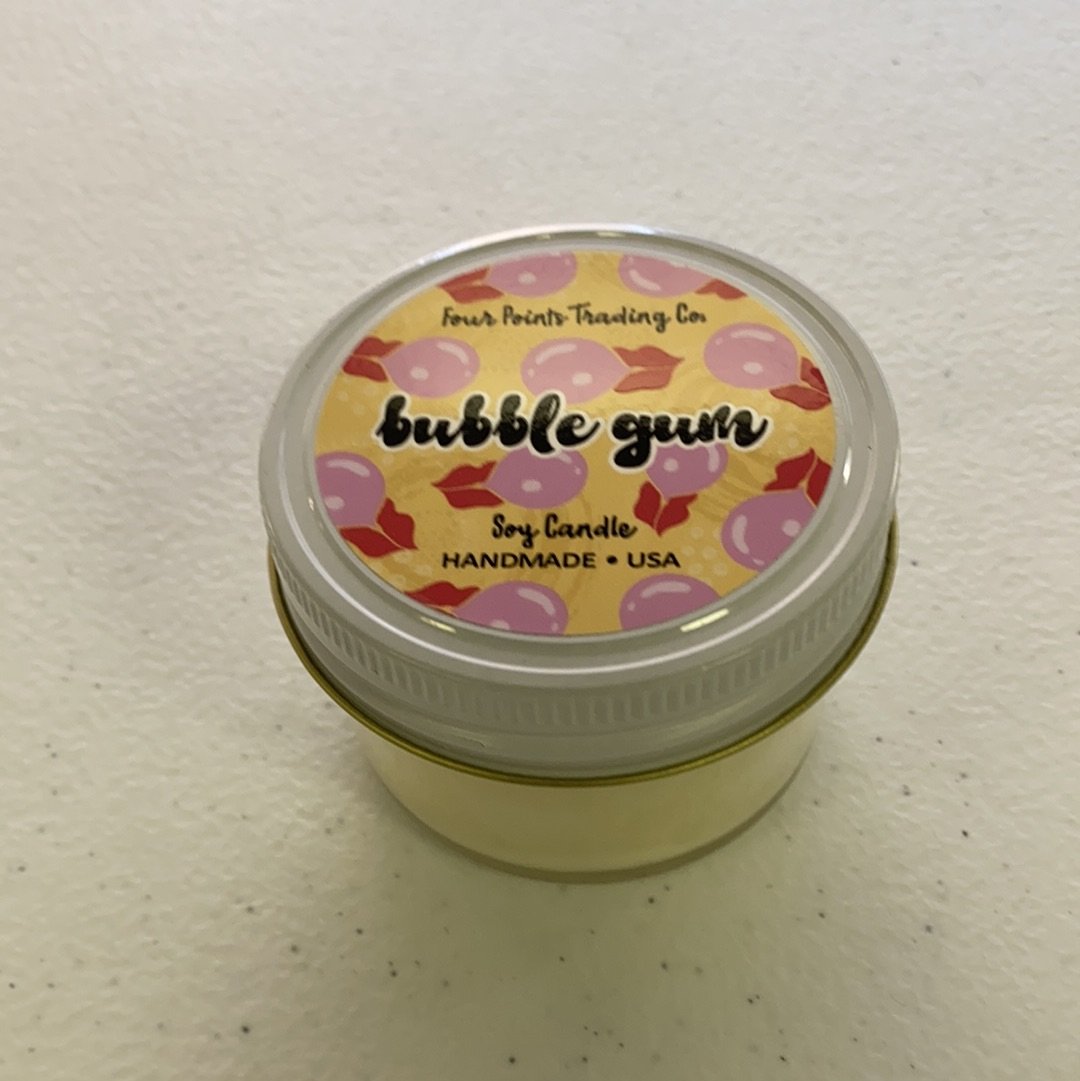 Four Point's Trading Co. Pop Scents Bubble Gum Soy Candle - Limited Offer!