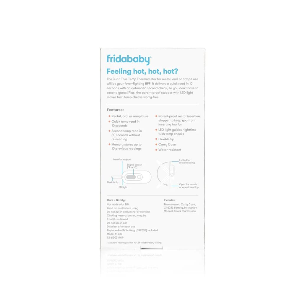 FridaBaby 3-in-1 Thermometer: Fast & Reliable Fever Check