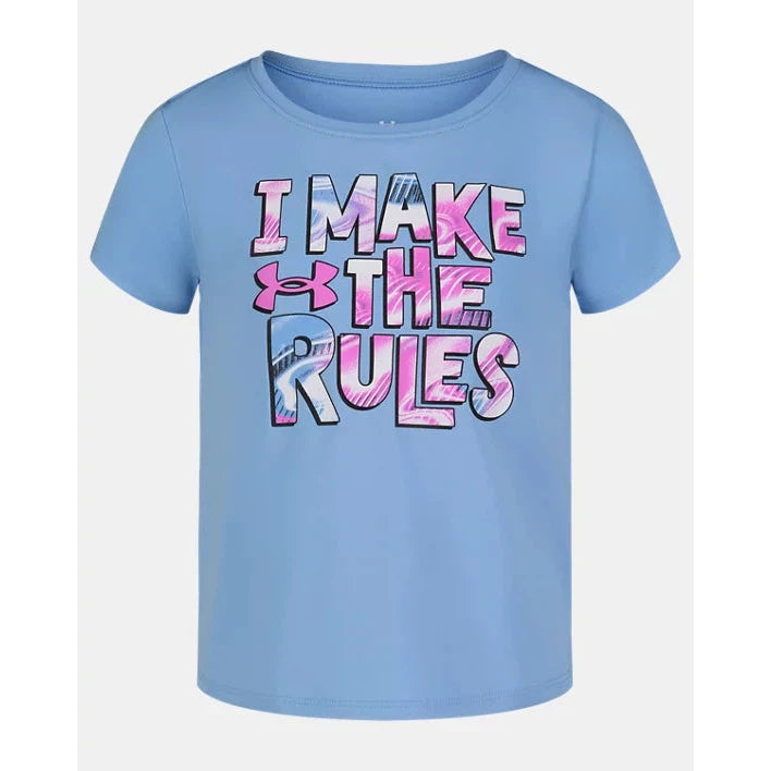 Hot Deal! Under Armour Girls' UA Tech Short Sleeve T-Shirt in Horizon Blue