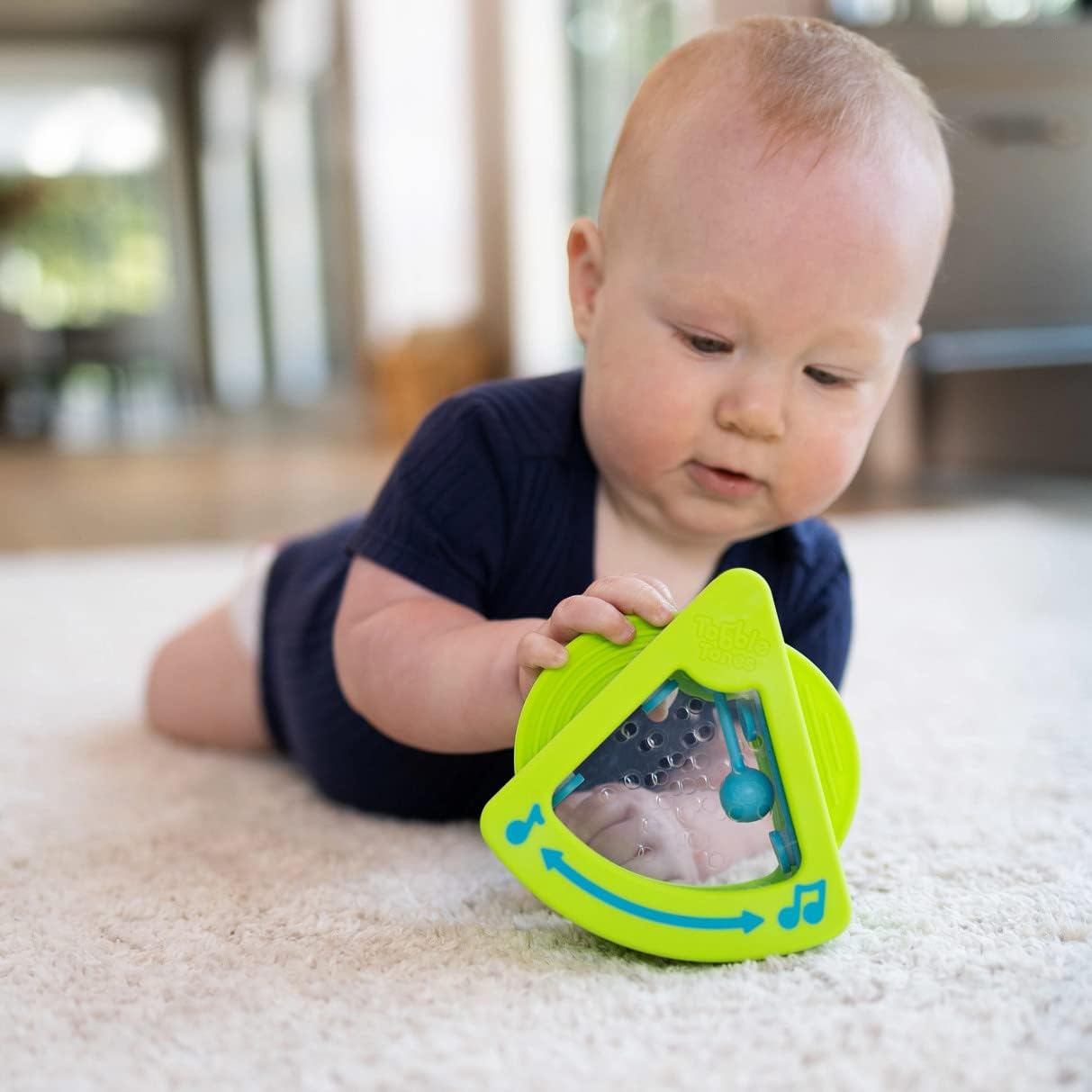 Fat Brain Tobble Tones - Fascinating Teeter - Tottering Pendulum Toy with Bell Tones!