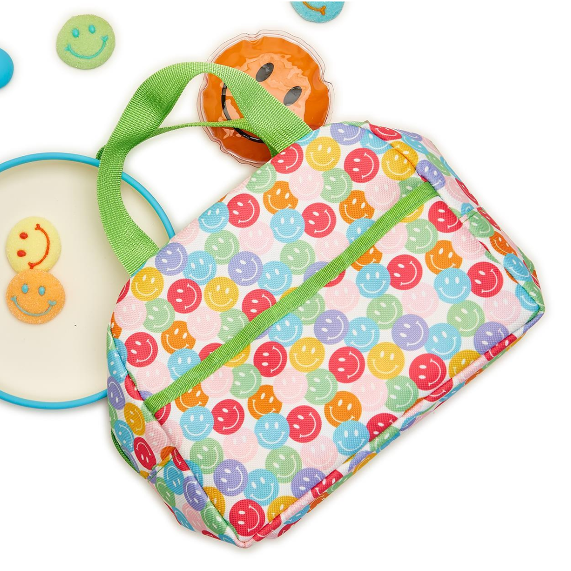 Hot Sale! Cupcakes & Cartwheels Assorted Happy Pattern Insulated Thermal Lunch Tote