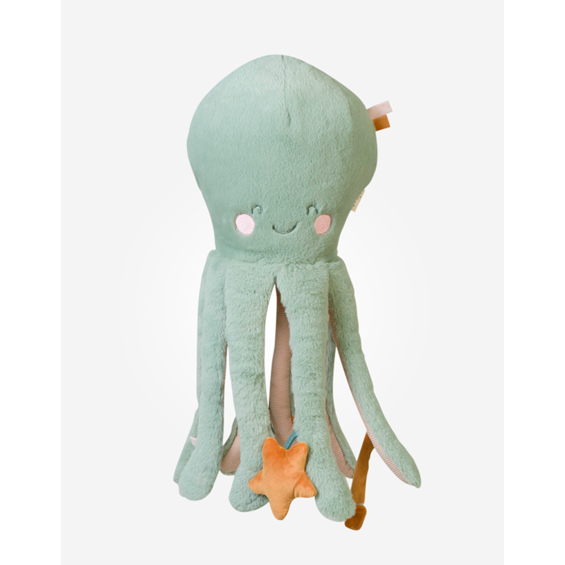 Saro Baby Mint XL Multi-Activity Plush Octopus - Great Gift!