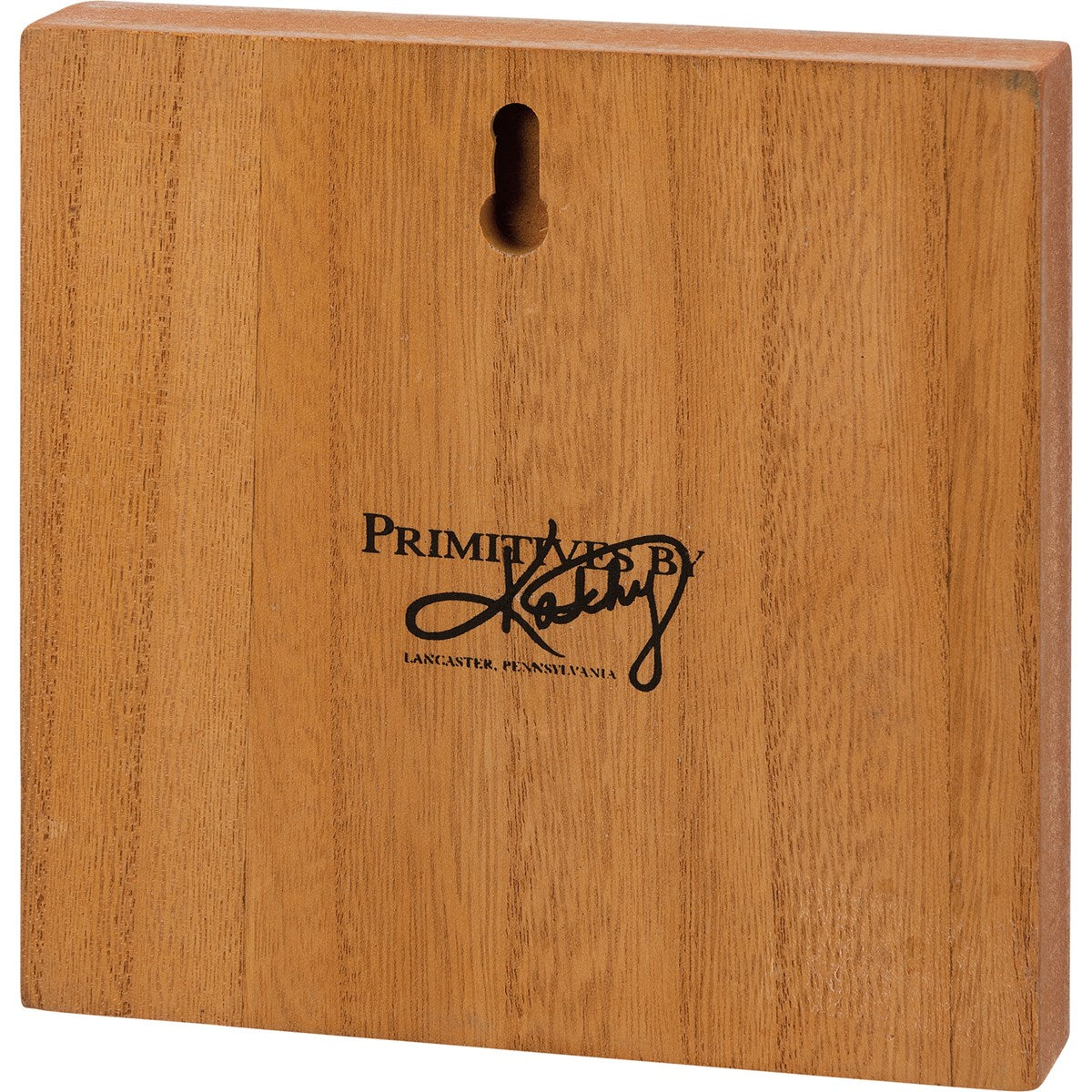 Hot! Primitives By Kathy Camping Block Sign
