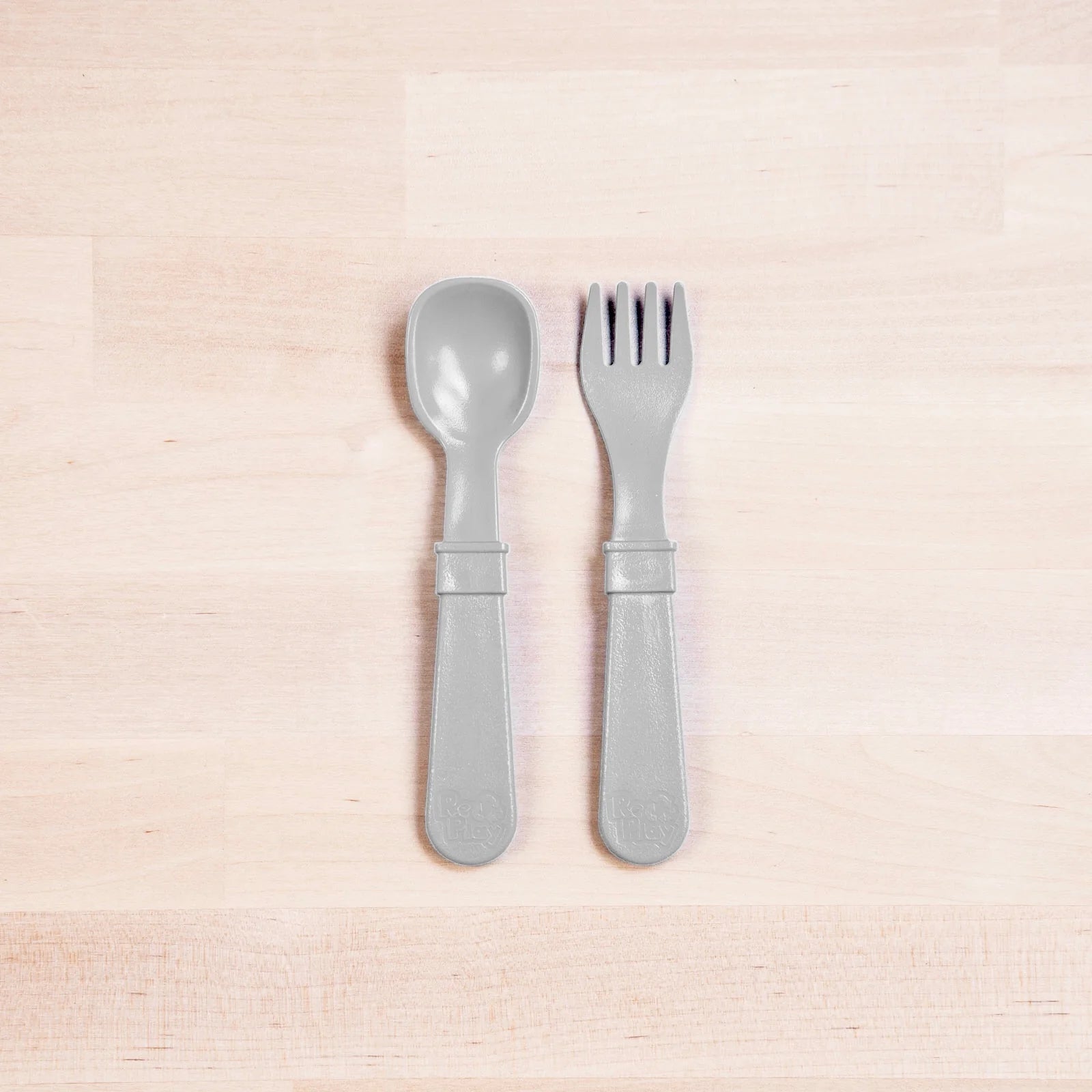 Re-Play Toddler-Friendly Recycled Utensil Set with Vibrant Colors