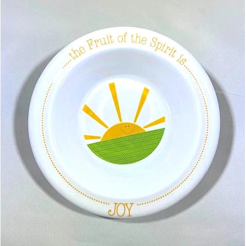 Colorful 100% Non - toxic BPA - Free Melamine Kids Joy Fruit Bowl