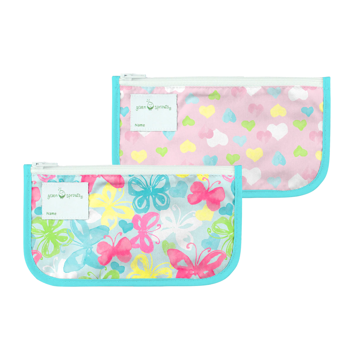 2-Pack Reusable Snack Bags: Safe, Convenient & Eco-Friendly