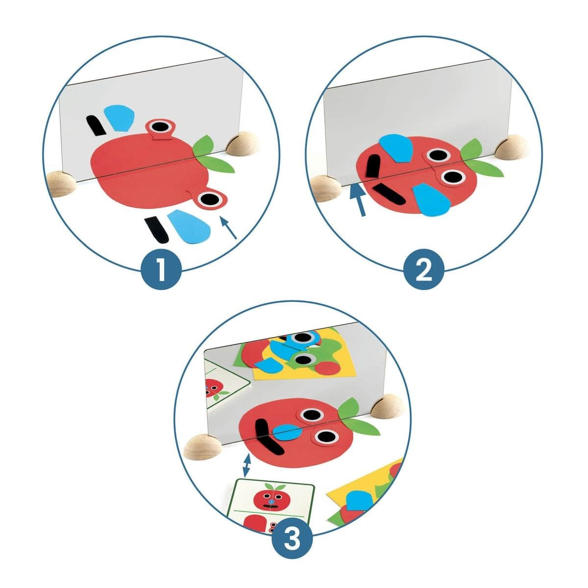 Djeco's Ze Mirror Faces: A Magical Reflection Game for Kids