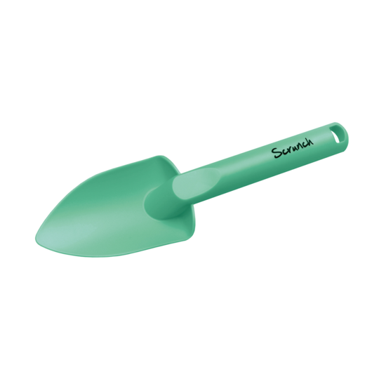 Compact Mint - Colored Scrunch Plastic Spade for Easy Sand Play