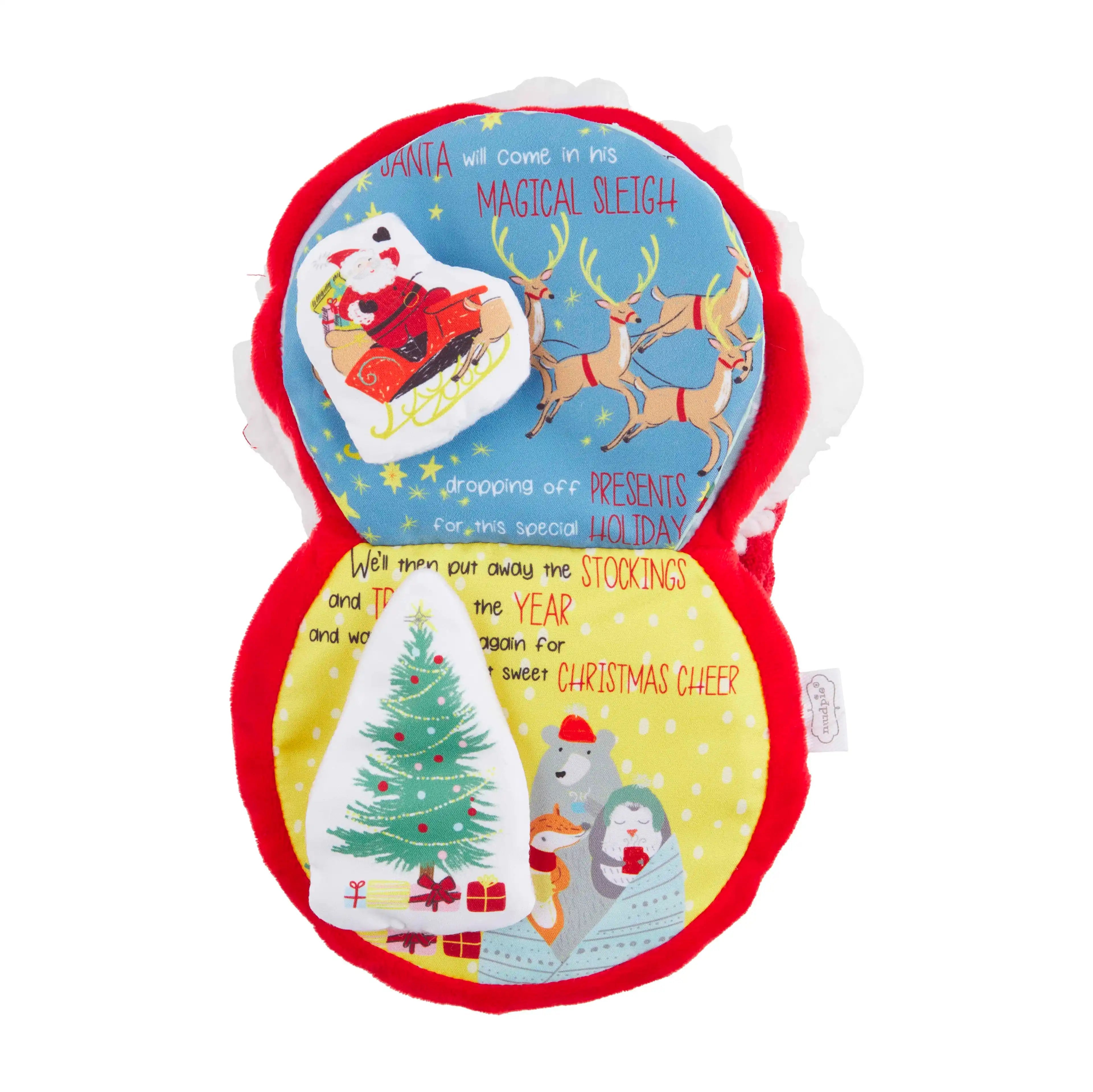 Hot! Mud Pie Santa Puppet Book for Magical Christmas