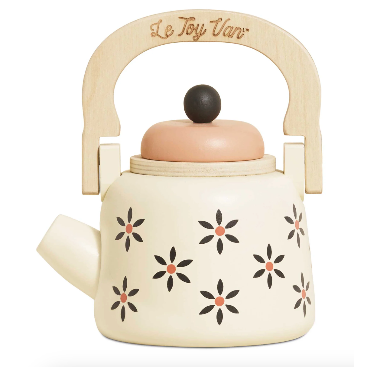 Le Toy Van's Charming FSC®-Certified Wooden Kettle Toy for 3+ Years Old, Eco-Friendly and Fun!