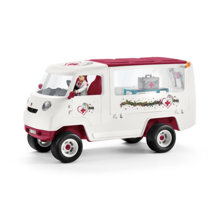 Schleich Horse Club Mobile Vet Set with Adorable Hanoverian Foal