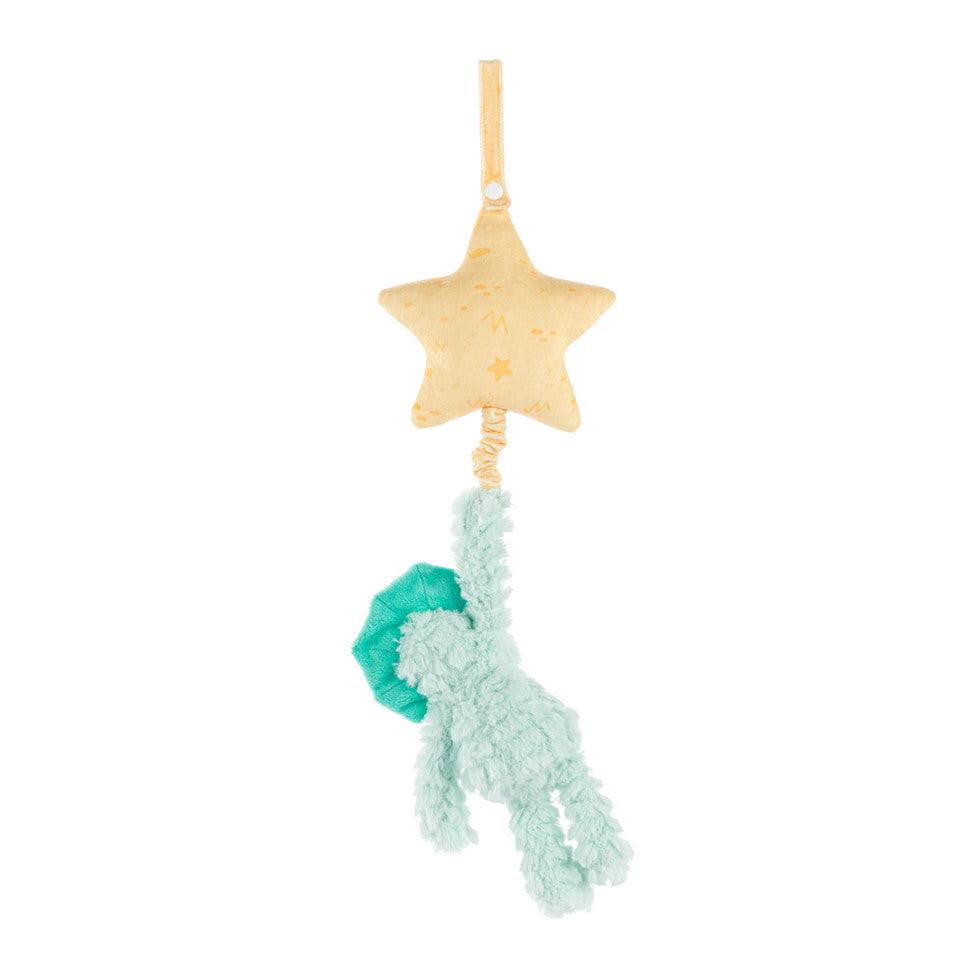 Demdaco Triceratops Musical Pull Toy - Ideal Gift