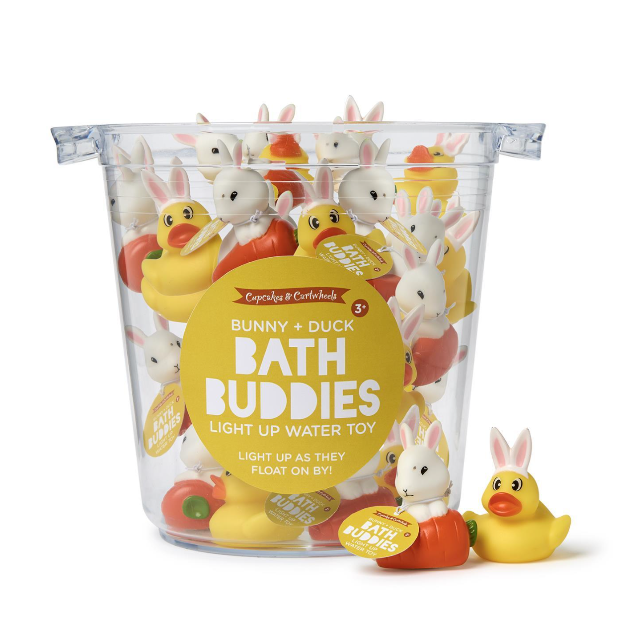 Hot Sale! Assorted Bunny & Duck Bath Buddies - Cupcakes & Cartwheels