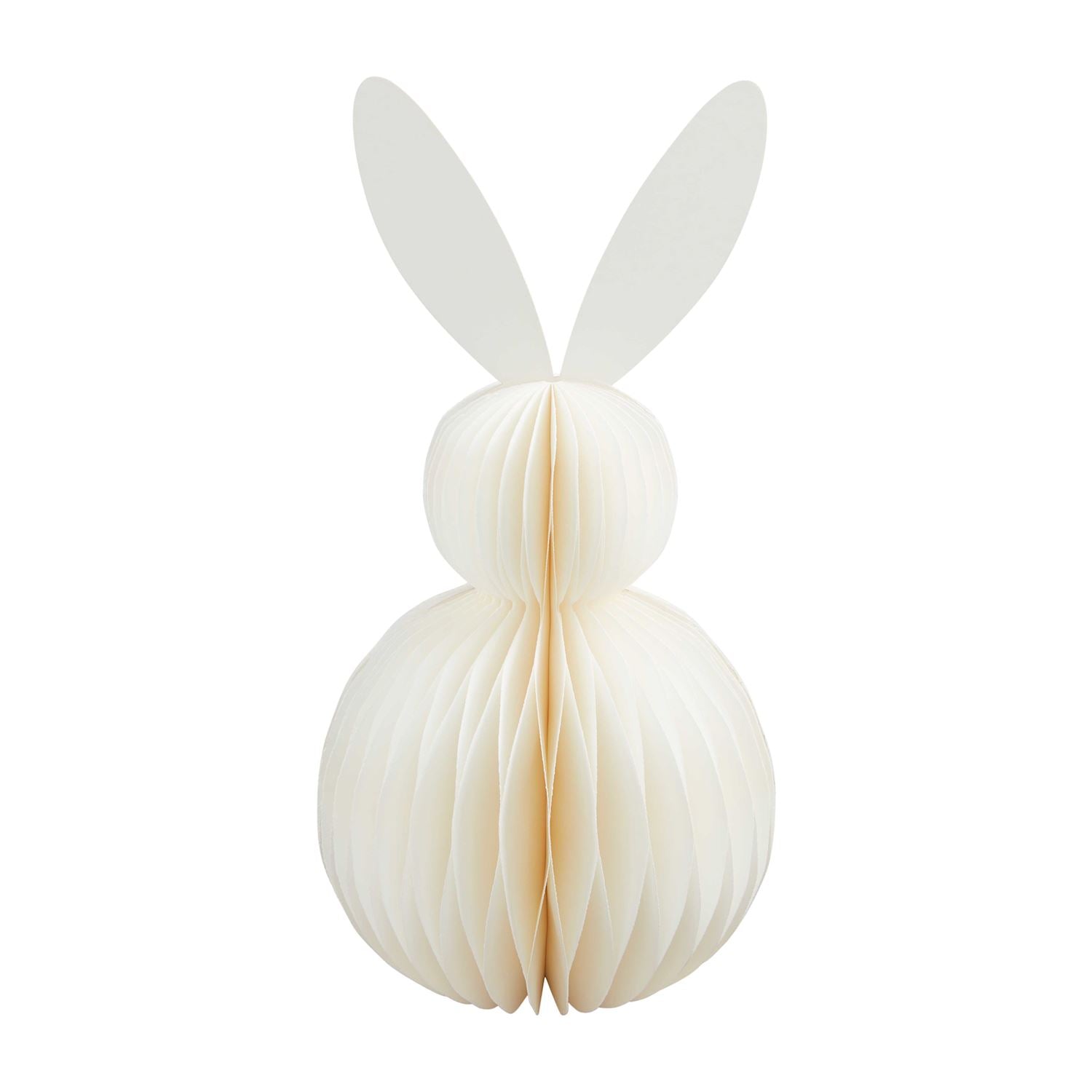 Mud Pie Foldable Tissue Paper Bunny Sitter with Magnetic Closure