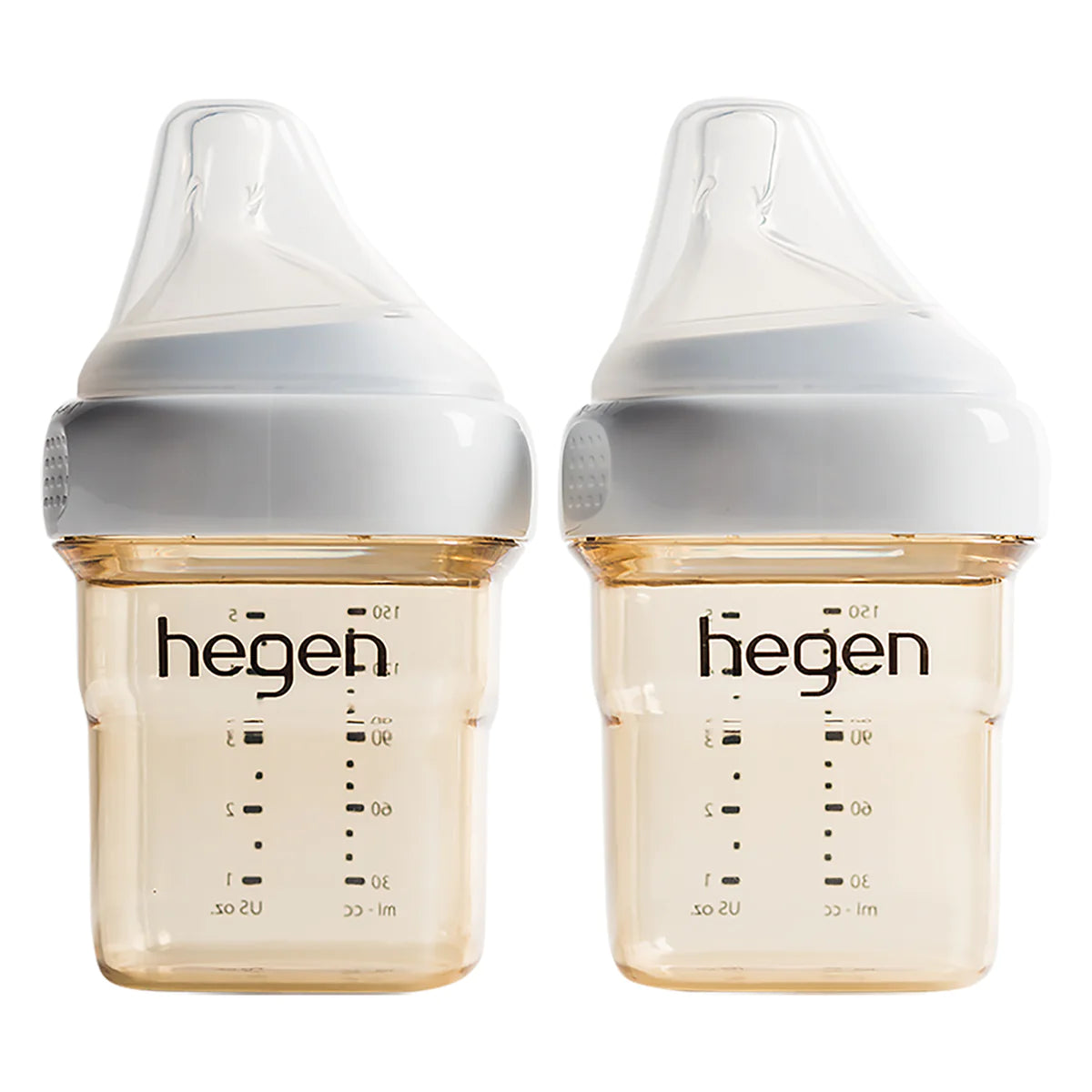 Hegen 5oz/150ml Baby Bottles with Anti - colic Slow Flow Nipples