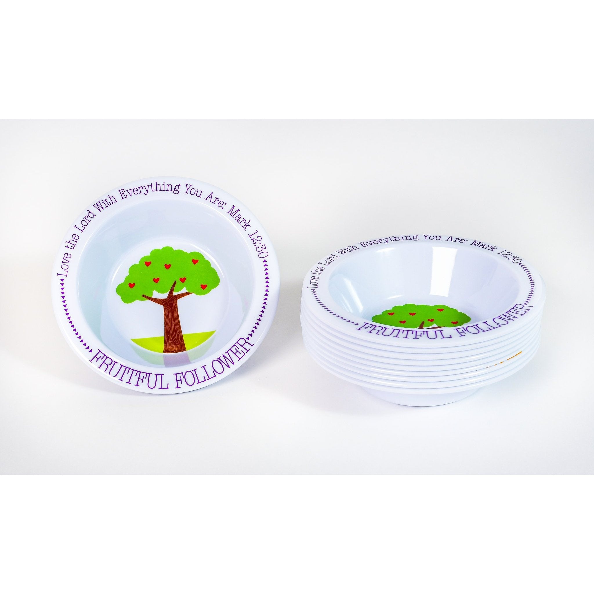 Amazing Fruit - Filled Kids' Follower Bowl for Spiritual Encouragement