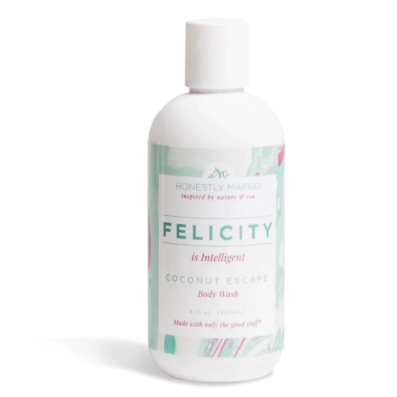 Honestly Margo's Coconut Escape Felicity Luxury Body Wash - Fresh & Clean