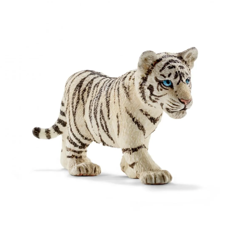 Schleich White Tiger Cub Figurine - A Stunning Collectible