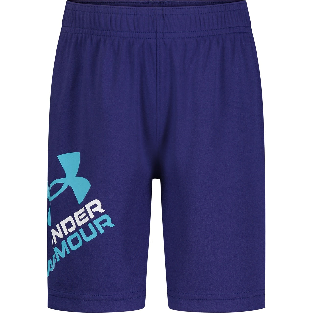 Hot Sale! Under Armour Boys' Sonar Blue UA Prototype Wordmark Shorts